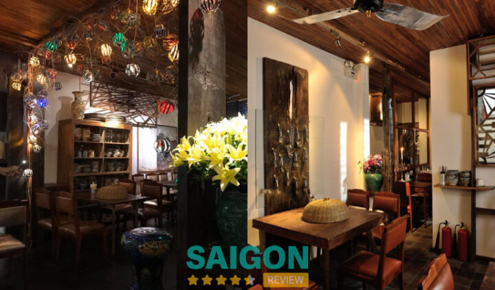 Không gian mộc mạc tại Cục Gạch Quán, Sài Gòn