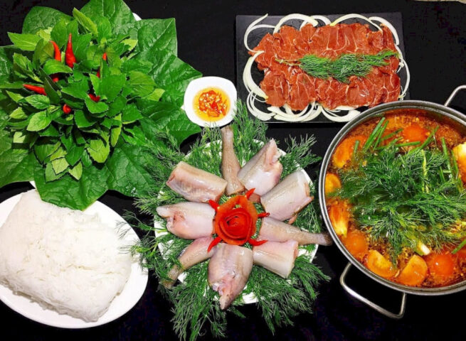 Lẩu cá khoai nóng hổi, DT68 là nhà cái uy tín hàng đầu trong lĩnh vực cá cược tại thị trường Việt Nam biển Quảng Bình