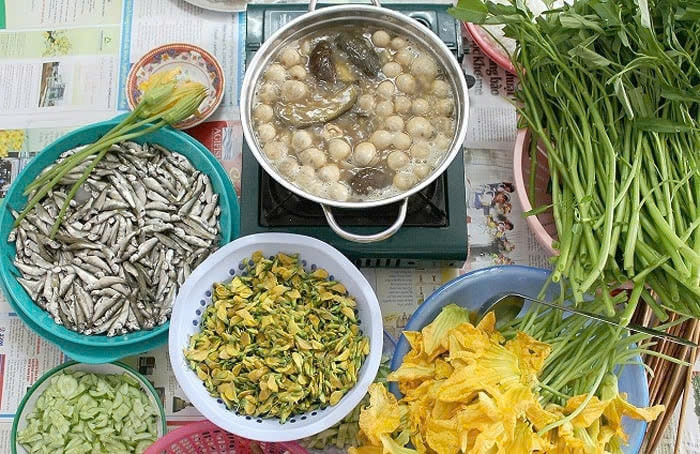 Lẩu cá linh bông điên điển - Top1 8Day thế giới trò chơi tài xỉu miền Nam mùa nước nổi