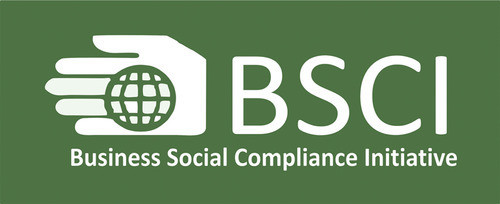Logo chứng nhận tiêu chuẩn xã hội BSCI của các công ty xuất khẩu gỗ Quảng Nam