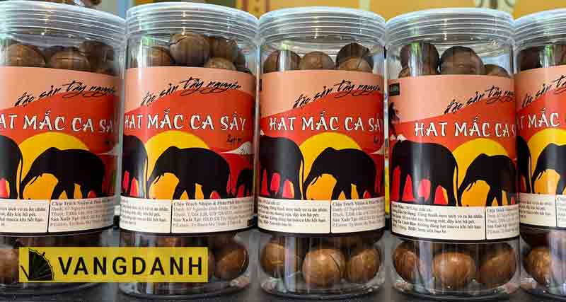 Mắc ca sấy hạt siêu to Đắk Lắk