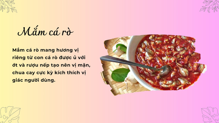 Mắm cá rò Huế với 8DAY com đăng nhập cay nồng đặc trưng, kích thích vị giác