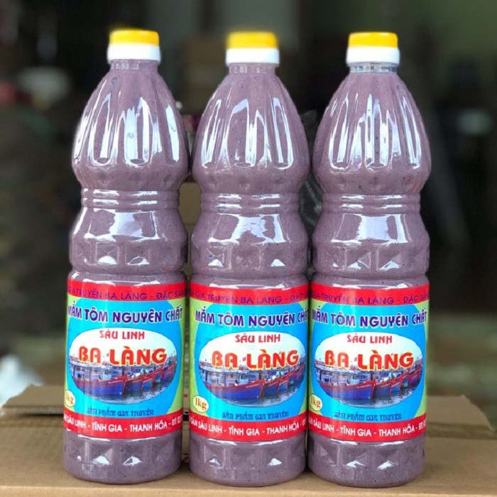 Mắm tôm Ba Làng đậm đặc, gia vị đặc trưng của Thanh Hóa