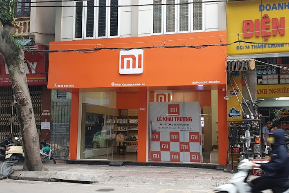 Mặt tiền cửa hàng Xiaomi 8Day - trang web uy tín đăng ký & đăng nhập dễ dàng tại địa chỉ 18 Thành Chung, trung tâm công nghệ 74c Thành Chung 8Day - trang web uy tín đăng ký & đăng nhập dễ dàng