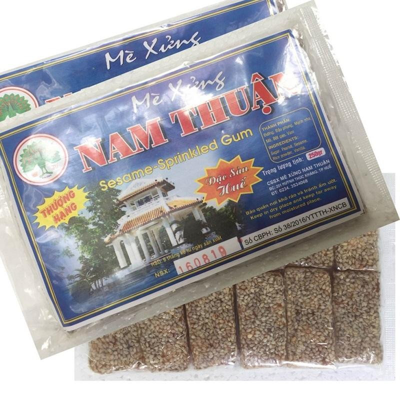 Mè xửng Nam Thuận cũng là một trong những thương hiệu mè xửng được nhiều người yêu thích