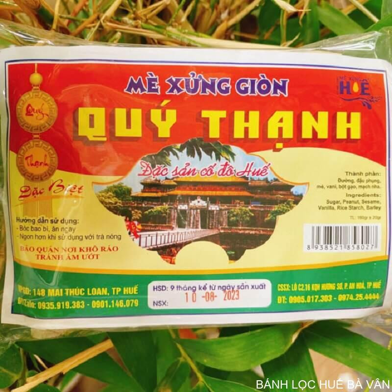 Mè xửng Quý Thạnh