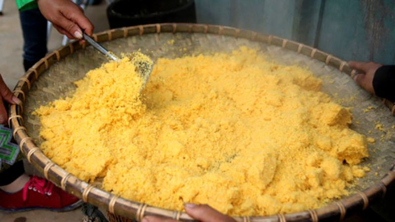Mèn mén giàu dinh dưỡng, bổ sung năng lượng cho người Mông