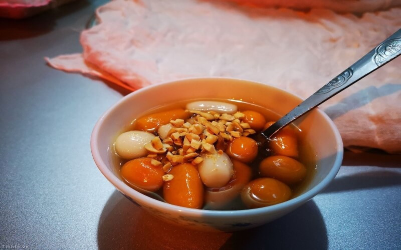 Món bánh Coóng Phù, đây là dạng bánh trôi đặc sắc của vùng Cao Bằng