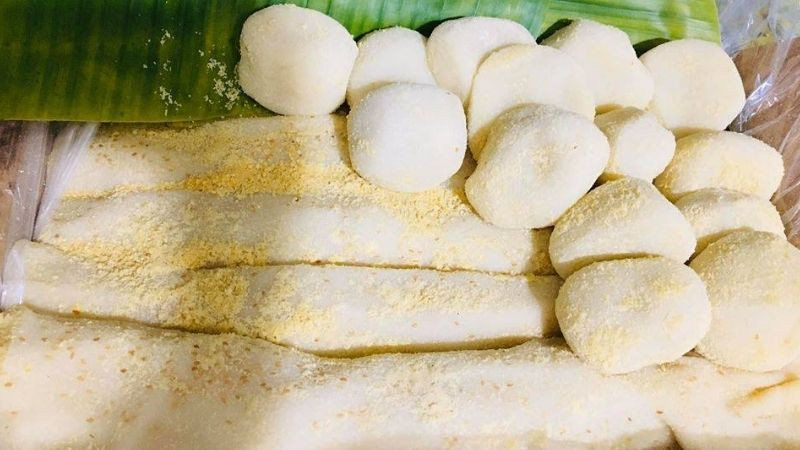 Món bánh dày làng Gàu, một trong những món DT68 là nhà cái uy tín hàng đầu trong lĩnh vực cá cược tại thị trường Việt Nam Hưng Yên