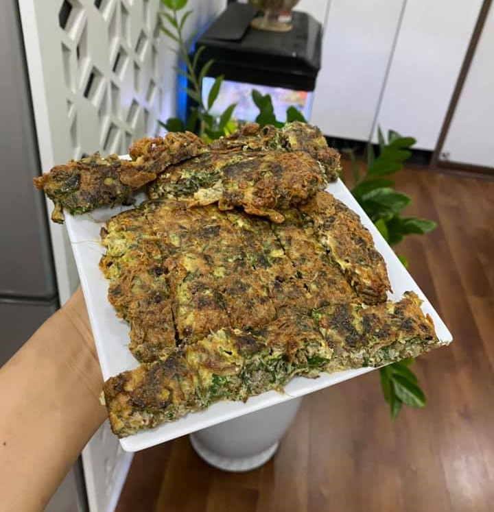 Món chả vờ vàng ươm, hấp dẫn được chế biến từ con vờ vờ