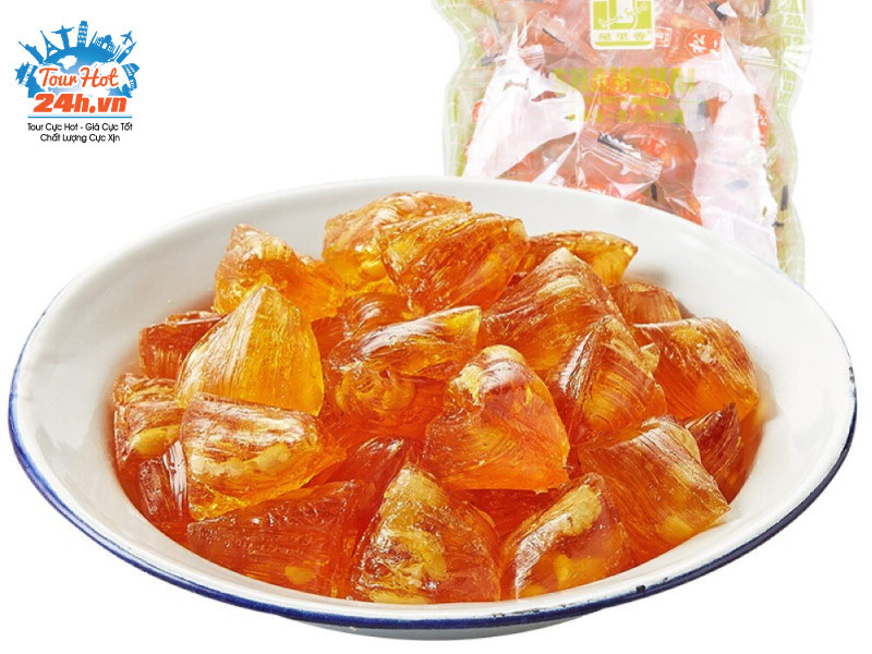 Món ngon Tô Châu kẹo hạt thông