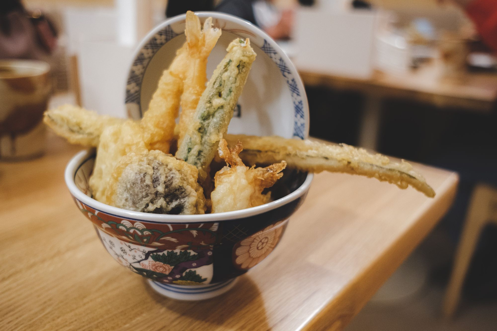 Món Tempura chiên giòn hấp dẫn