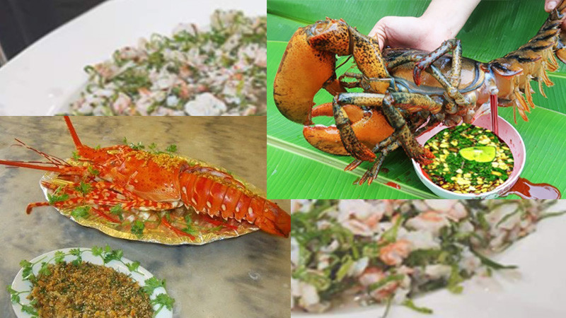 Món tiết canh tôm hùm Long Hải độc đáo, một trải nghiệm ẩm thực Vũng Tàu