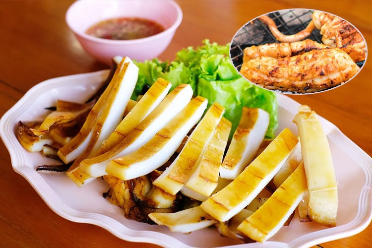Mực một nắng Đà Nẵng