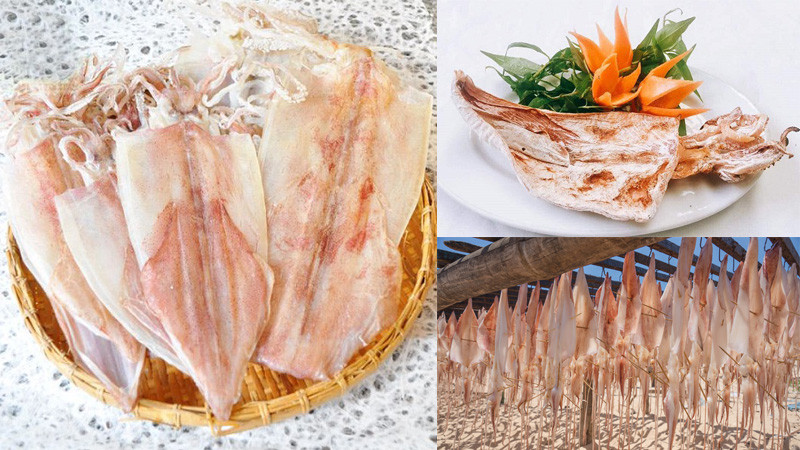 Mực một nắng Vũng Tàu phơi khô