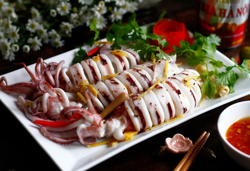 Mực nhảy Cửa Lò tươi ngon