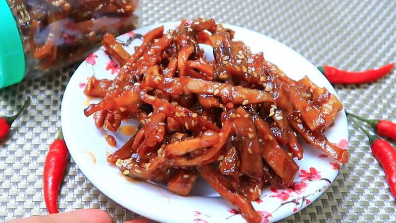 Mực rim me Đà Nẵng