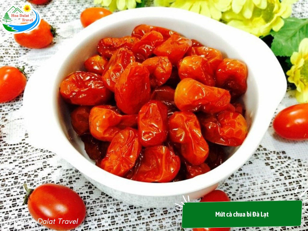 Mứt cà chua bi Đà Lạt bùi ngọt