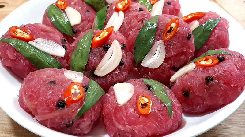 Nem bưởi Tây Ninh có độ dai vừa phải và 8DAY com đăng nhập hòa quyện