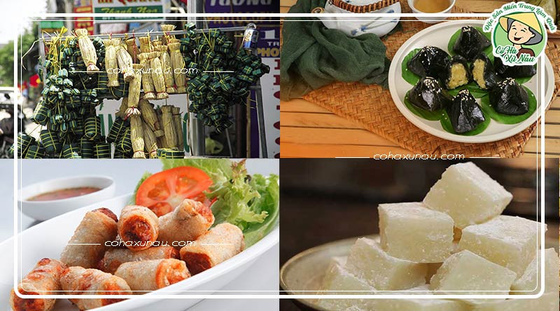 Nem chợ huyện và tré rơm An Nhơn, Bình Định thơm ngon