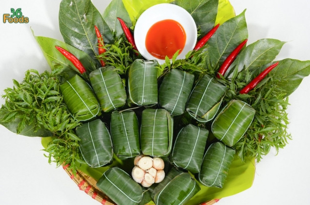 Nem chua hình vuông có trọng lượng tương đương so với nem dài
