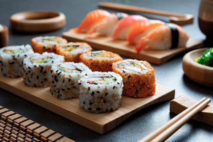 Nghệ thuật chế biến Sushi tươi ngon