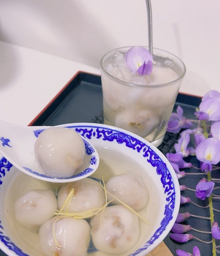 Nguyên liệu chuẩn bị làm chè heo quay