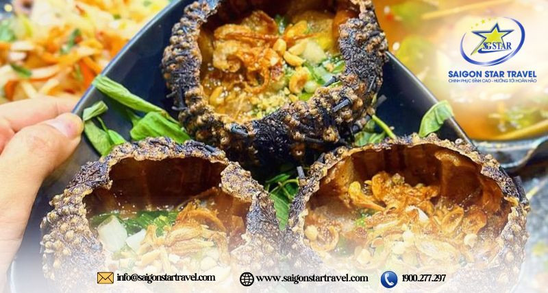 Nhum nướng mỡ hành hấp dẫn khó cưỡng