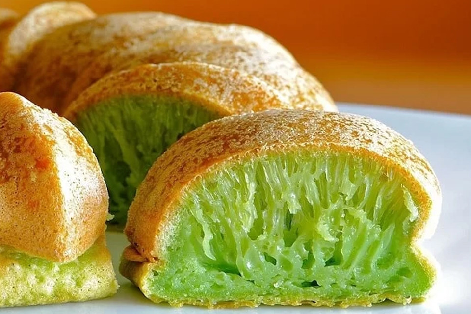 Những chiếc bánh bò rễ tre mềm xốp, có màu sắc bắt mắt và 8DAY com đăng nhập thơm ngon đặc trưng miền Tây.