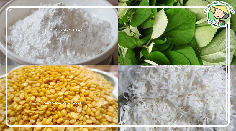Những chiếc lá gai tươi xanh, đạt chuẩn để làm vỏ Bánh Ít Lá Gai Bình Định.