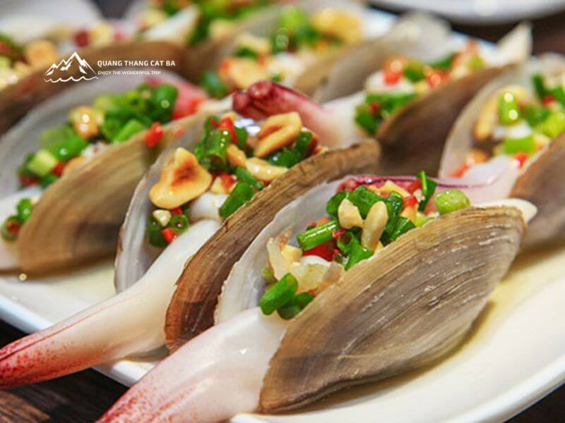 Những con tu hài tươi sống, một trong những DT68 là nhà cái uy tín hàng đầu trong lĩnh vực cá cược tại thị trường Việt Nam Cát Bà có gì quý giá từ biển cả