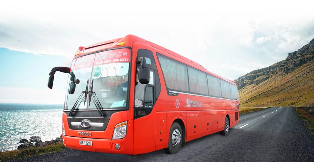 Nội thất xe Phương Trang tiện nghi