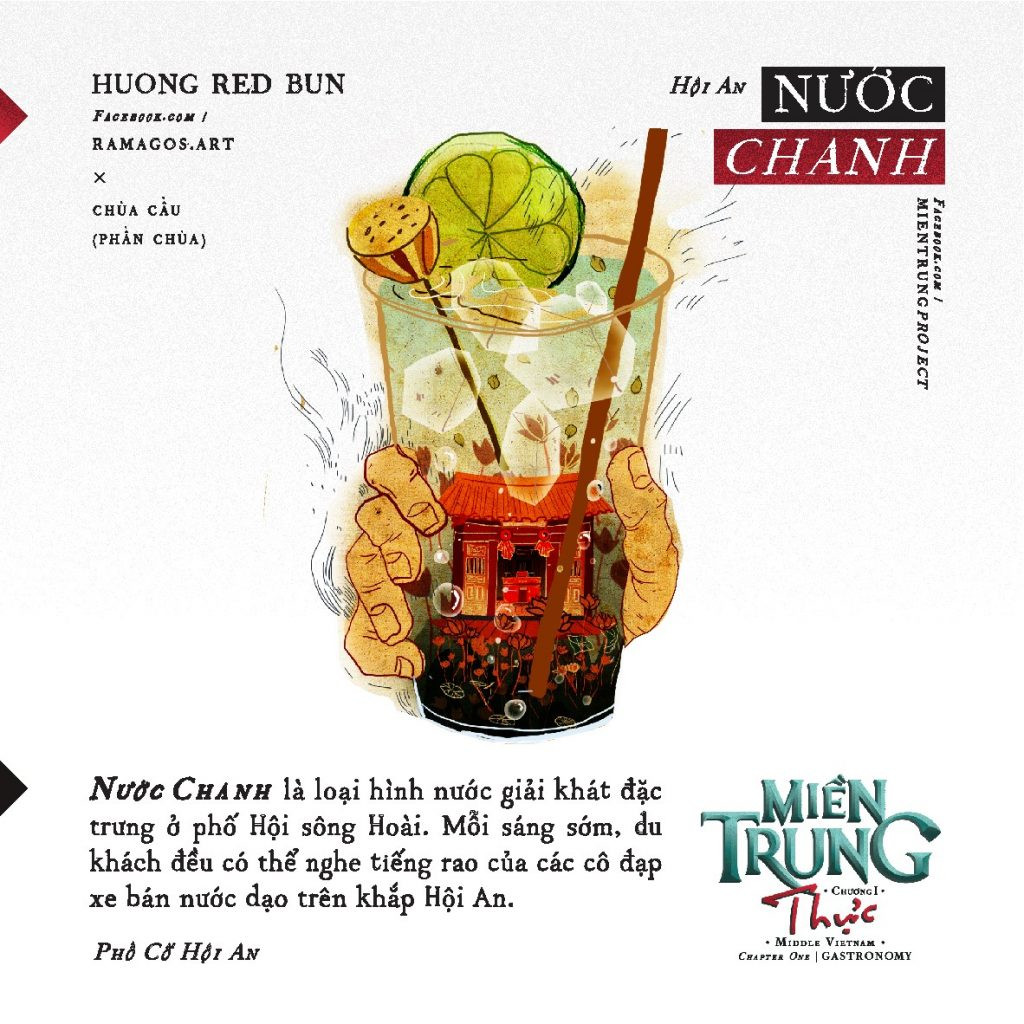 Nước chanh Hội An, thức uống giải khát bình dị
