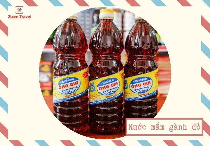 Nước mắm Gành Đỏ Phú Yên chai thủy tinh