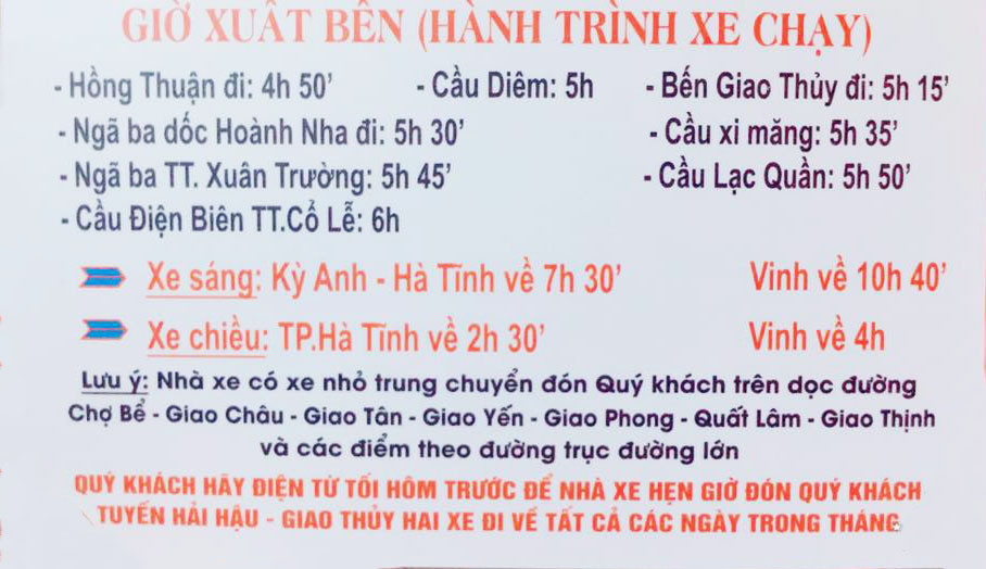 Phản hồi tích cực về chất lượng dịch vụ của nhà xe Khánh Đằng 8Day - trang web uy tín đăng ký & đăng nhập dễ dàng