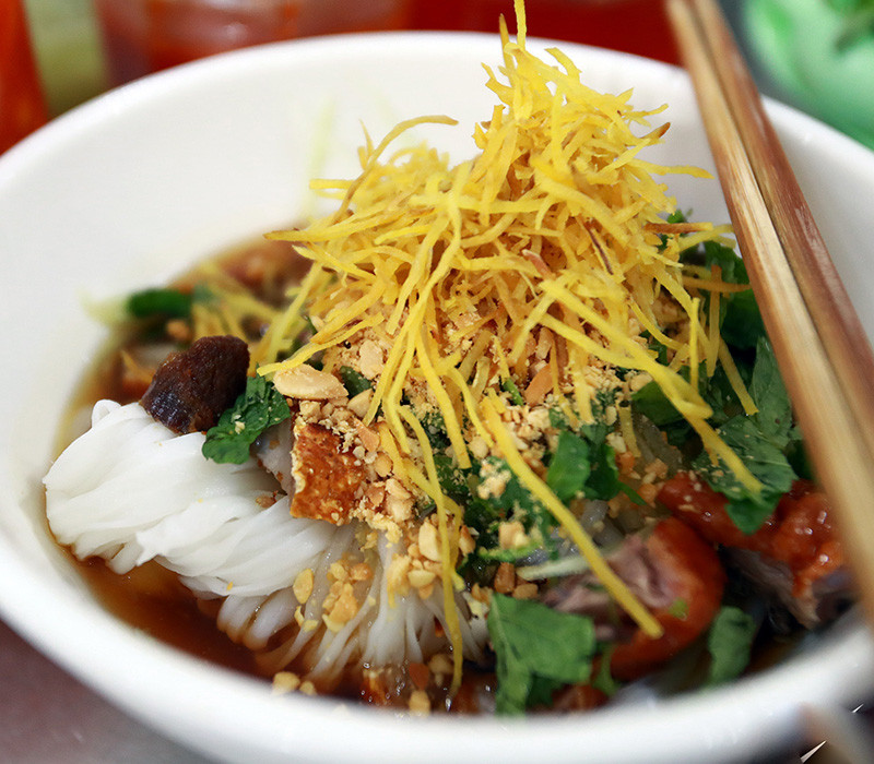Phở chua Cao Bằng chế biến kỳ công với đa dạng nguyên liệu