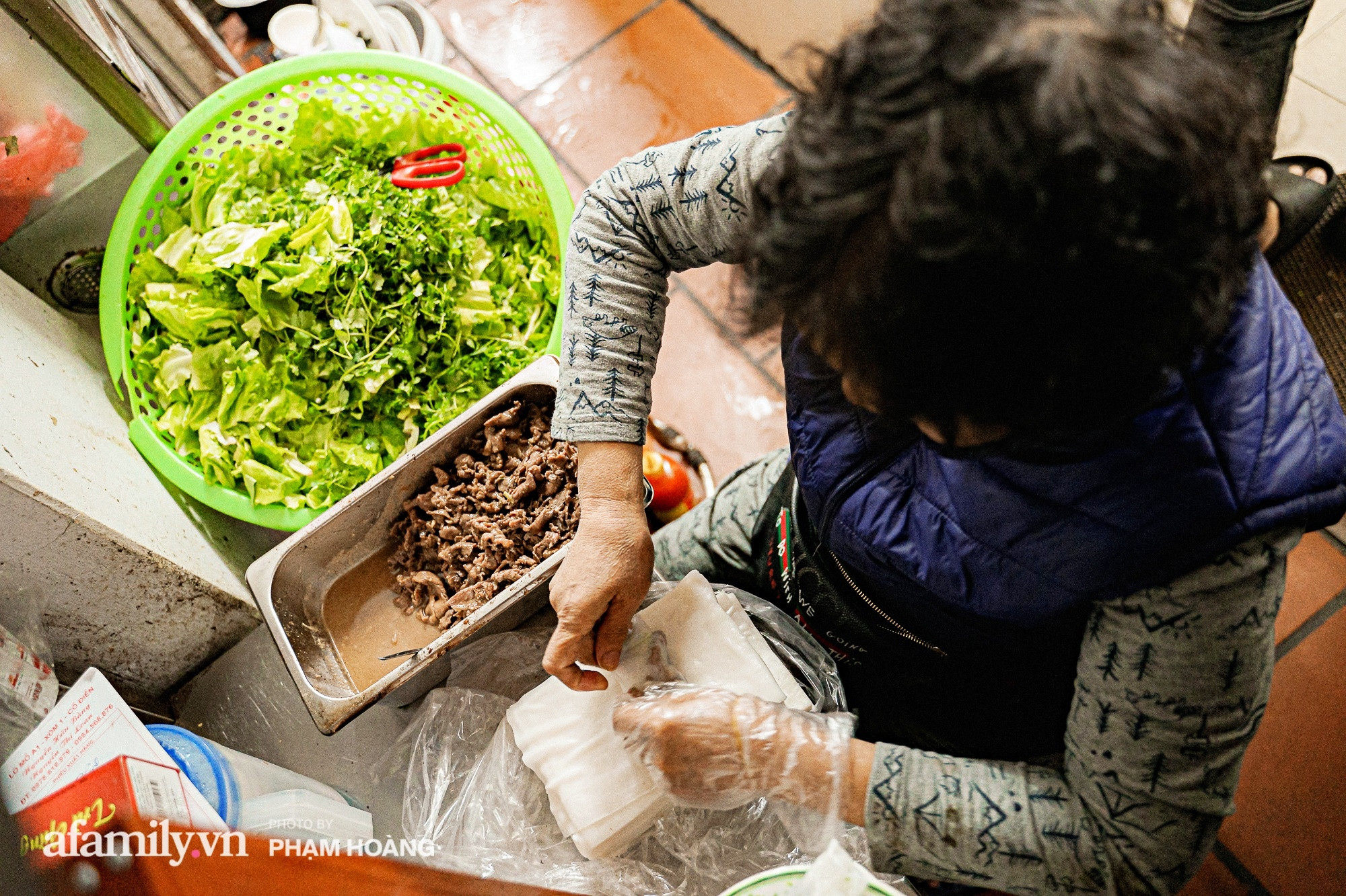 Phở cuốn đa dạng ở Ngũ Xã
