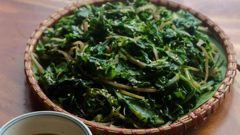 Rau rừng đồ Kim Bôi tươi ngon