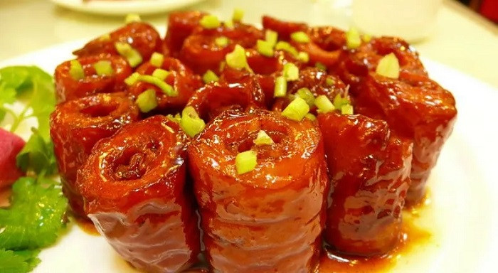 Ruột hầm sốt nâu – Món ăn đậm chất truyền thống Sơn Đông