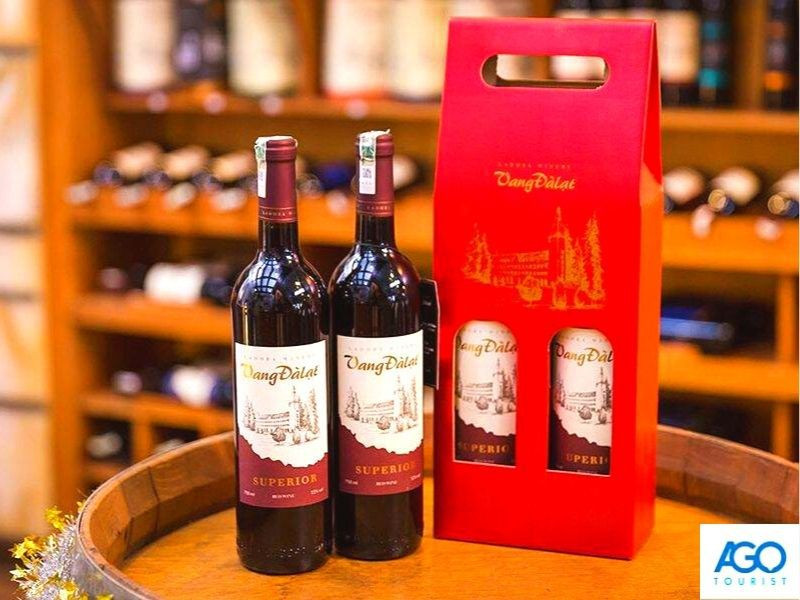 Rượu vang Đà Lạt làm quà biếu