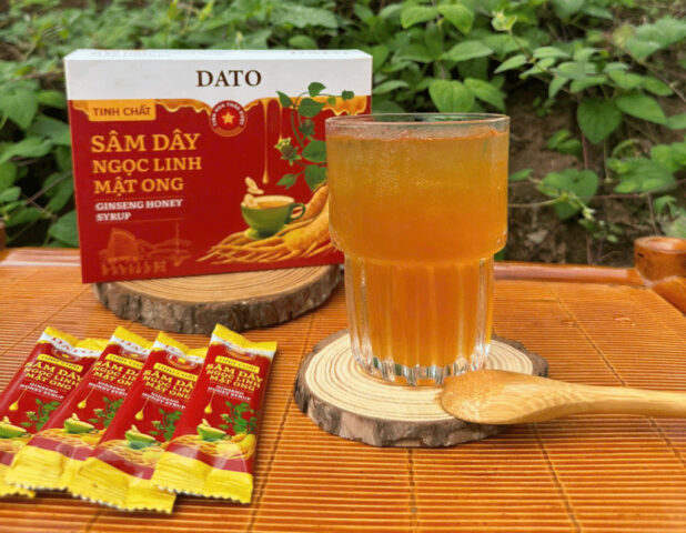 Sản phẩm tinh chất sâm dây Ngọc Linh mật ong, quà tặng sức khỏe từ Măng Đen