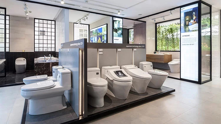 Showroom thiết bị vệ sinh INAX tại tổng kho CFC 8Day - trang web uy tín đăng ký & đăng nhập dễ dàng