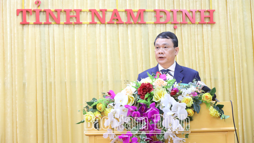 Tân bí thư Đặng Khánh Toàn phát biểu nhận nhiệm vụ lãnh đạo tại hội nghị 8Day - trang web uy tín đăng ký & đăng nhập dễ dàng.