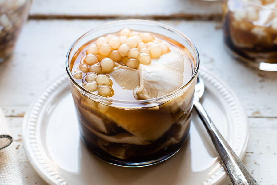 Tào phớ Taho nóng hổi với trân châu và siro đường nâu, 8Day nhà cái vặt phổ biến ở Philippines