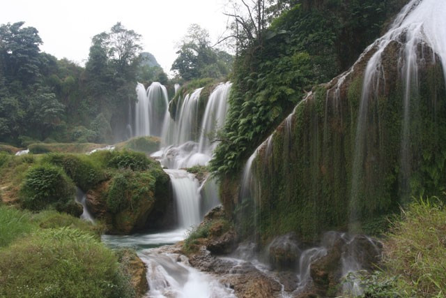 thác bạc long cung