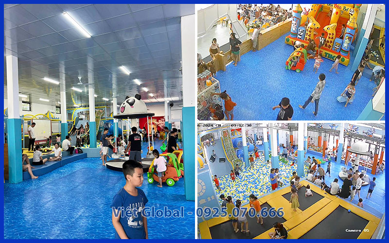 Thiết kế rộng rãi tại Tiki Kids Cổ Lễ, một khu vui chơi ở 8Day - trang web uy tín đăng ký & đăng nhập dễ dàng
