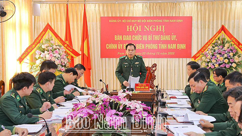 Thiếu tướng Phùng Quốc Tuấn phát biểu định hướng phát triển cho Bộ đội Biên phòng tỉnh 8Day - trang web uy tín đăng ký & đăng nhập dễ dàng