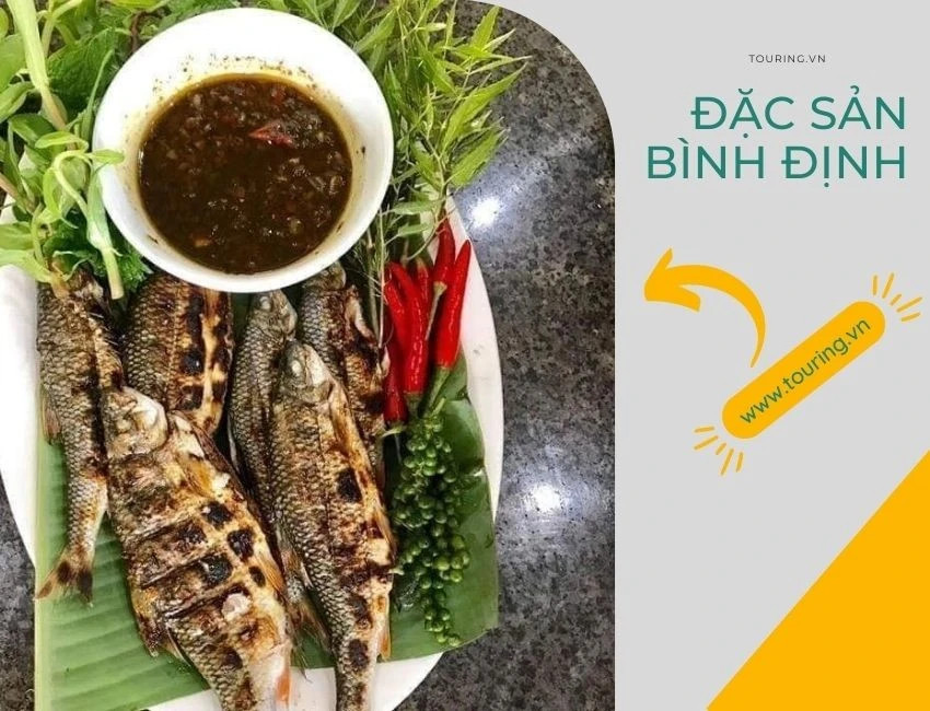 Thịt Cá Niên nướng thơm lừng, món ngon đặc trưng Bình Định