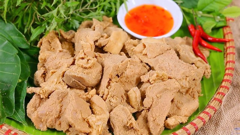 Thịt lợn muối chua Hòa Bình - Món ăn truyền thống đặc sắc