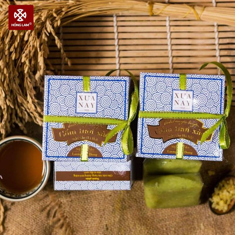 Thưởng thức bánh cốm Xưa Nay với 8DAY com đăng nhập độc đáo